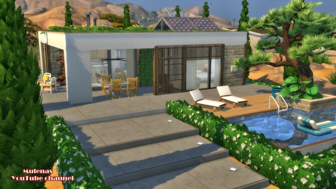 Houses and Lots, Residential Lots: Light modern home – Sims by Mulena.