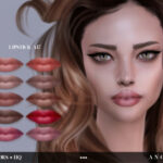 Lipstick A17 by ANGISSI at TSR