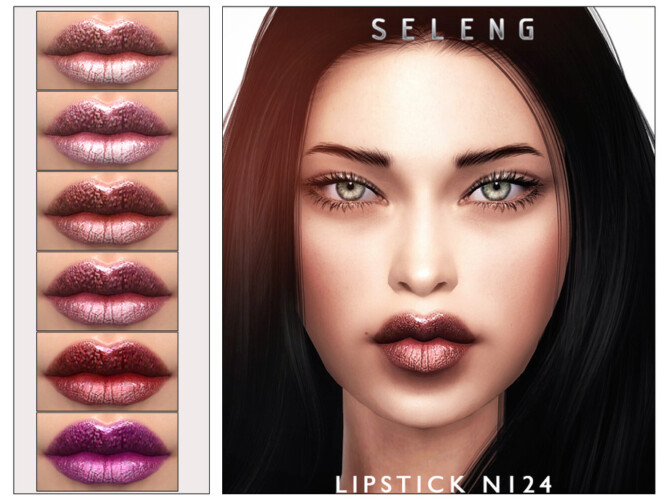 Lipstick N124 by Seleng at TSR