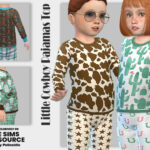 Little Cowboy Pajamas Top at TSR