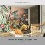 Little tropical mural collection at Simspiration Builds