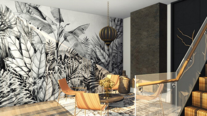 Little tropical mural collection at Simspiration Builds