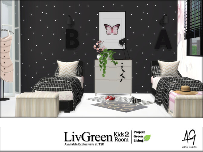 LivGreen Kids Room 2 by ALGbuilds at TSR