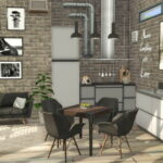 Living / Dining and Kitchen Room Manhatten by Flubs79 at TSR