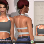 Lore Sports Bra by PlayersWonderland at TSR