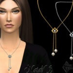 Lotus chain necklace by NataliS at TSR