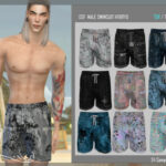 MALE SWIMWEAR HYBRAN by DanSimsFantasy at TSR