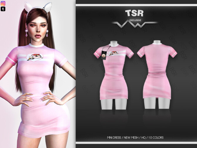 MINI DRESS BD539 by busra-tr at TSR