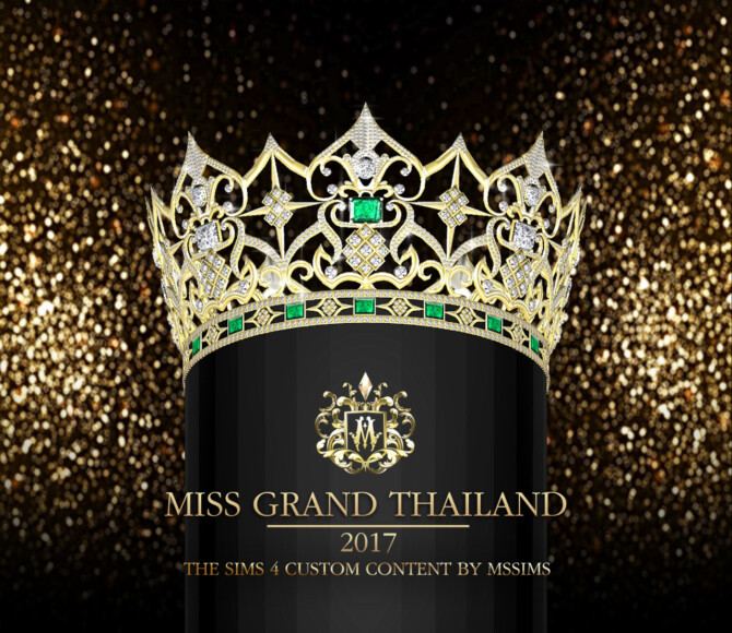 MISS GRAND THAILAND 2017 CROWN at MSSIMS