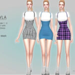 MYLA Mini Dress by Helsoseira at TSR