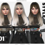 Madelyn Hairstyle by Leah Lillith at TSR