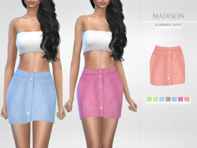 Madison Summer Skirt by Puresim at TSR