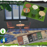 Mai Outdoor Set by Chalipo at All 4 Sims