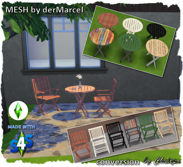 Mai Outdoor Set by Chalipo at All 4 Sims