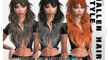 Mallen Hairstyle by Leah Lillith at TSR