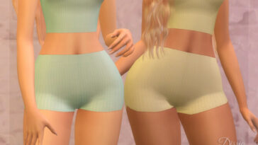 Mallie Low Shorts by Dissia at TSR