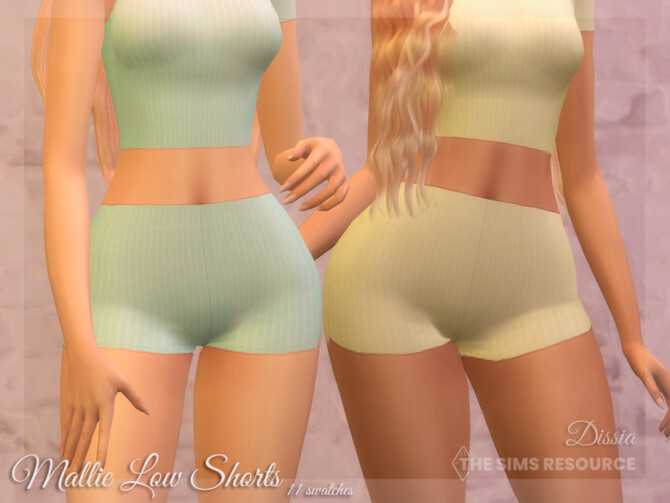 Mallie Low Shorts by Dissia at TSR