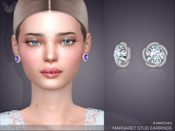 Margaret Stud Earrings by feyona at TSR