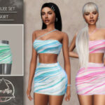 Marlee Set Skirt by Camuflaje at TSR