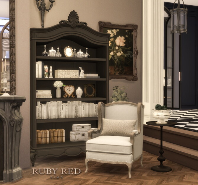 May Traditional Townhouse CC Set at Ruby Red