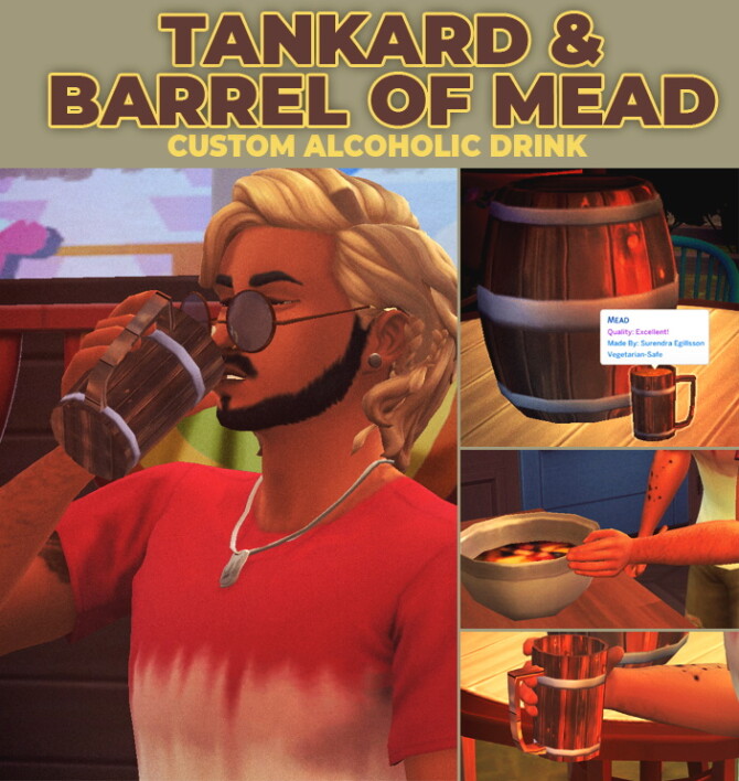 Mead Custom Recipe by RobinKLocksley at Mod The Sims 4