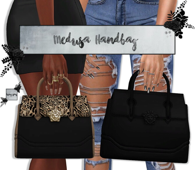 Medusa Handbag at Lumy Sims