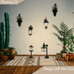 Mega Off the Grid Light Set by Lahawana at Mod The Sims 4