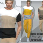 Men’s T-shirt three-color by Sims House at TSR