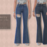 Mercy Jeans (Flared) by Pipco at TSR