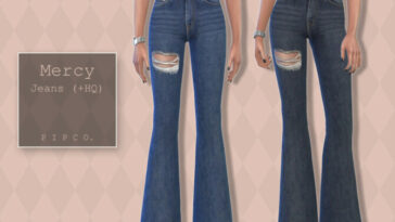 Mercy Jeans (Flared) by Pipco at TSR