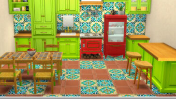 Mexican kitchen set by so87g at TSR