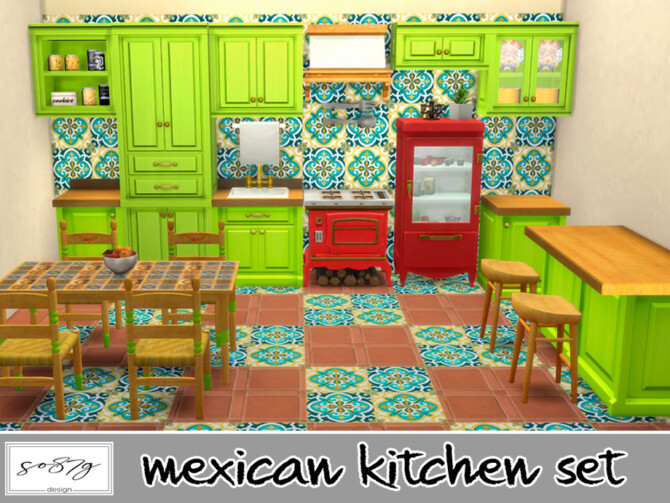 Mexican kitchen set by so87g at TSR