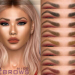 Mia Eyebrows N100 by MagicHand at TSR