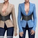 Michella Blazer by belal1997 at TSR