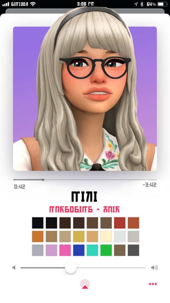 Miki hair at Marso Sims