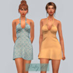 Mini Dress DR429 by laupipi at TSR