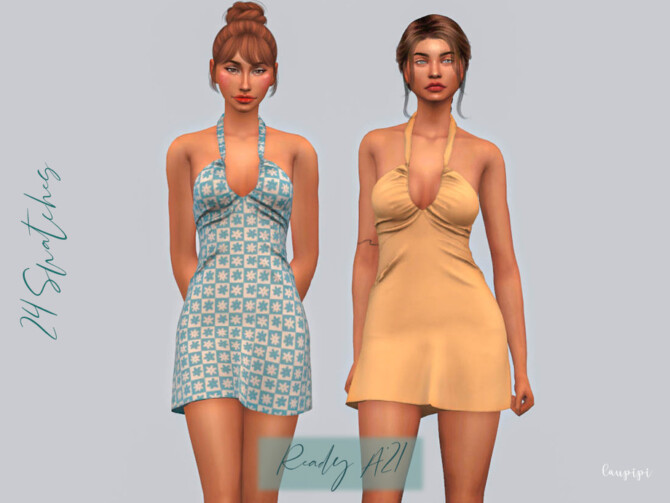 Mini Dress DR429 by laupipi at TSR