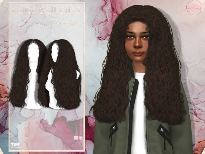 Miraculous (Child Hairstyle) by JavaSims at TSR