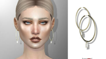 Mirage earrings by LEXEL at TSR