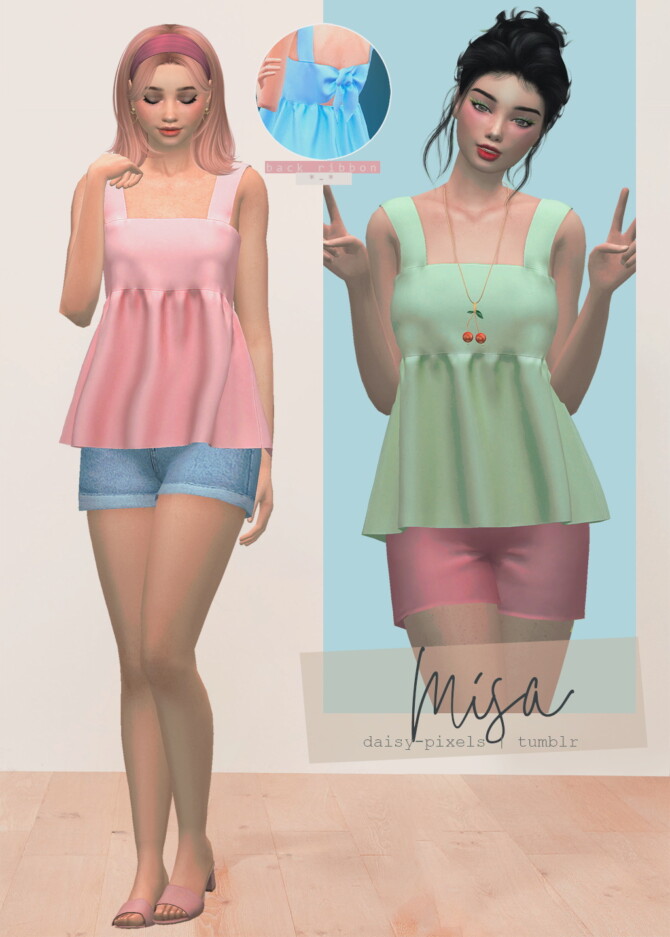 Misa Top at Daisy Pixels