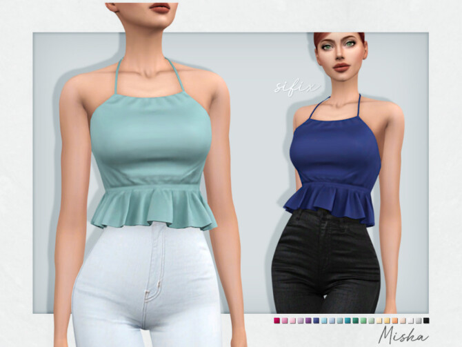 Misha Top by Sifix at TSR