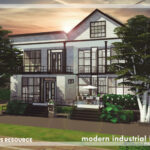 Modern Industrial Home by Moniamay72 at TSR