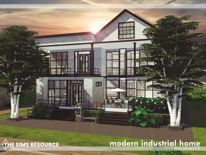 Modern Industrial Home by Moniamay72 at TSR