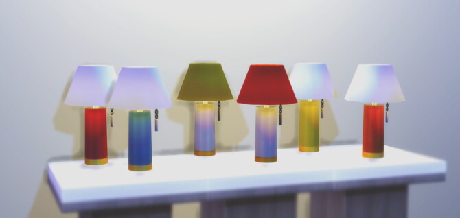 Mom’s table lamp at Ricci-Bee