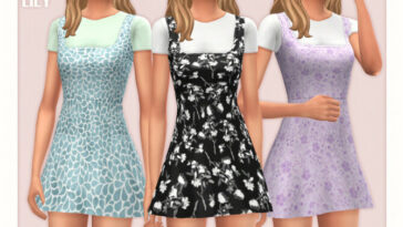 Monica Dress by Black Lily at TSR