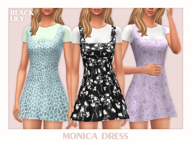 Monica Dress by Black Lily at TSR