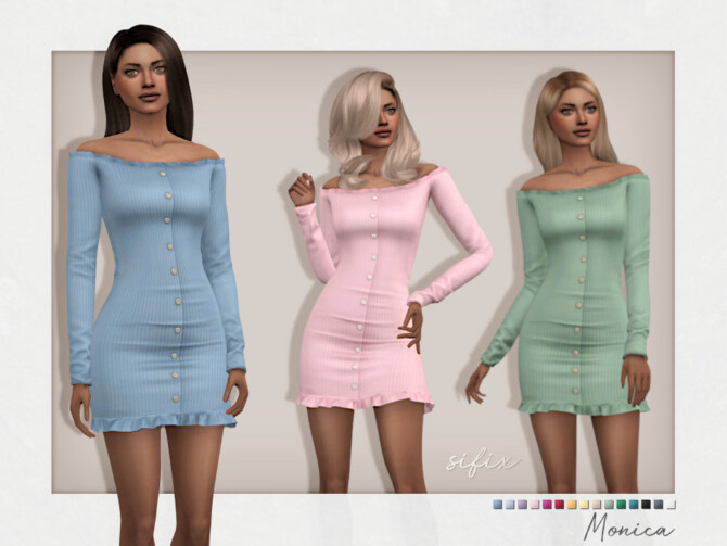 Monica Dress by Sifix at TSR