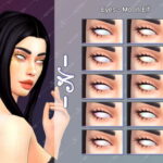 Moon Elf Non Default Eyes at NayomiSims