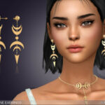 Moonshine Earrings by feyona at TSR