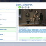 Museum Curator Career by missyhissy at Mod The Sims 4